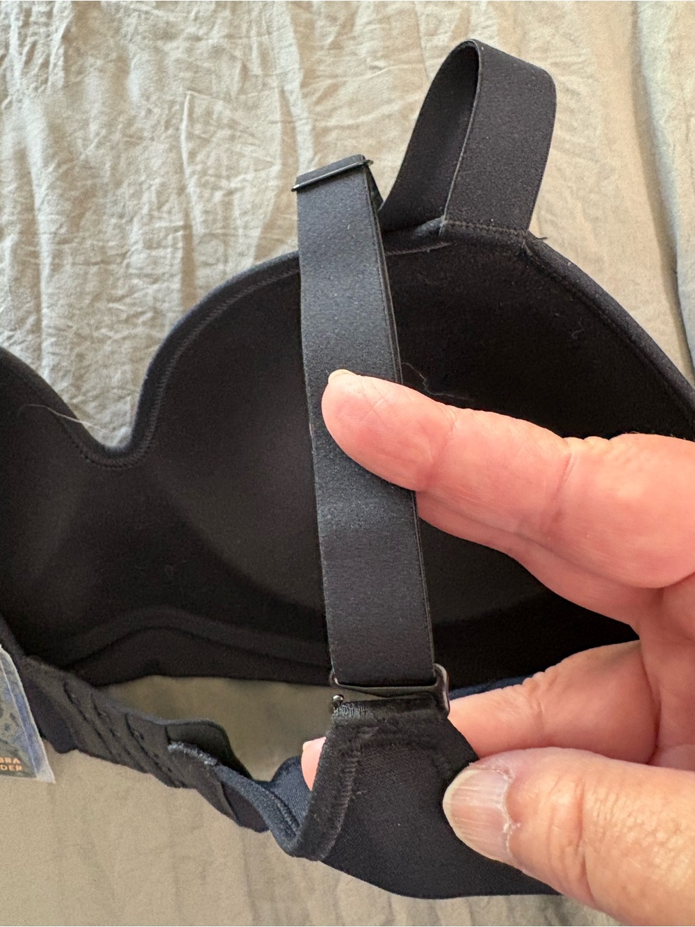 Underoutfit The Infinite Support Bra Black. Size XL. - Picture 7 of 15